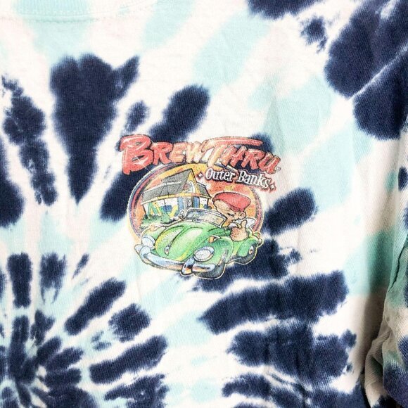 BrewThru Outer Banks Tie Dye T Shirt - Picture 6 of 8